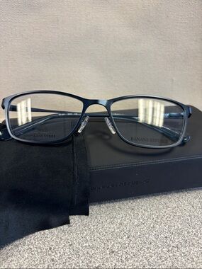 Banana Republic RX UNISEX Matte Navy Metal Frame Eyeglasses